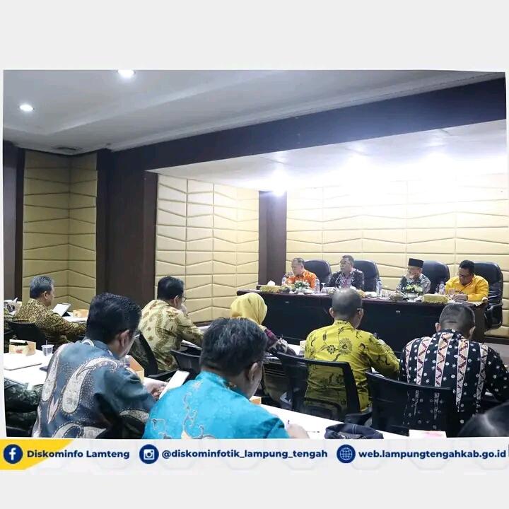 Pjs Bupati Lampung Tengah Pimpin Rapat Koordinasi Bulan Oktober Tahun 2024
